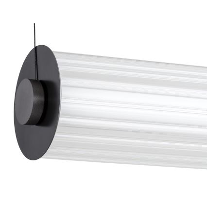 Argon 8625 - LED Lustr na lanku HAMPTON LED/90W/230V 3000K 120 cm černá