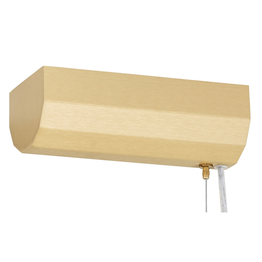 Argon 8627 - LED Lustr na lanku HAMPTON LED/60W/230V 3000K 80 cm mosaz