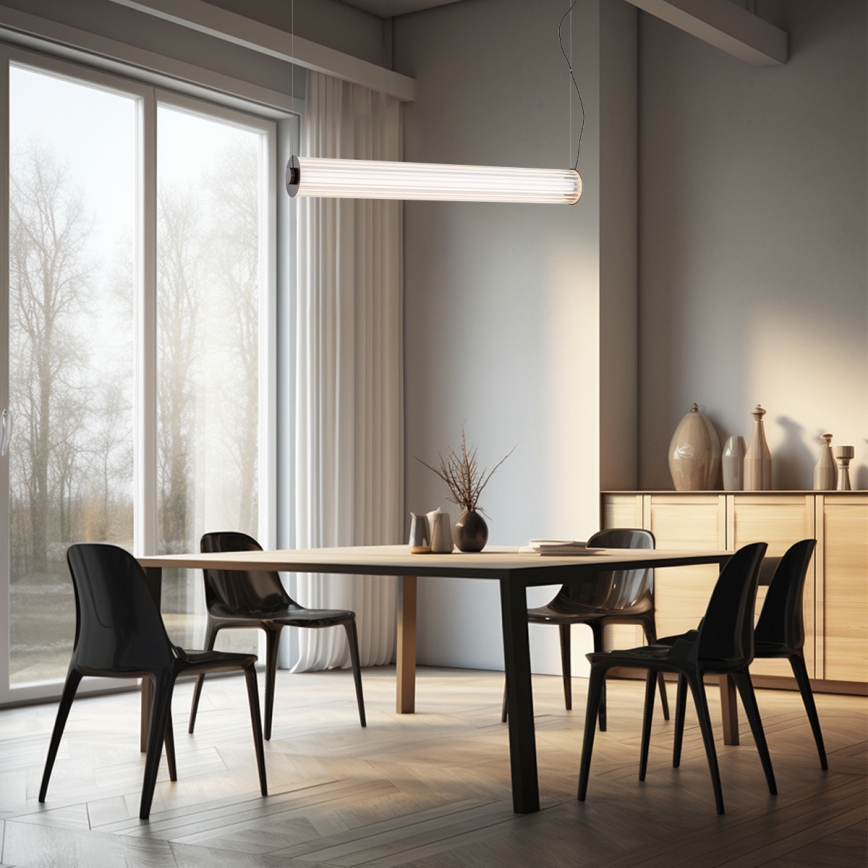 Argon 8628 - LED Lustr na lanku HAMPTON LED/60W/230V 3000K 80 cm černá