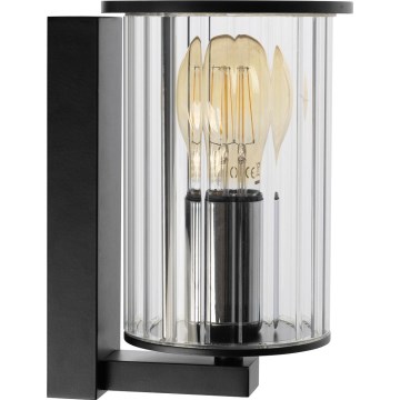 Argon 8748 - Venkovní nástěnné svítidlo NORFOLK 1xE27/15W/230V IP44 černá