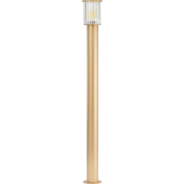Argon 8754 - Venkovní lampa NORFOLK 1xE27/15W/230V IP44 124cm zlatá