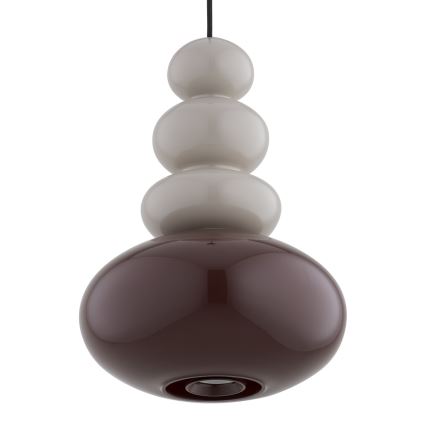 Argon 8820 - Lustr na lanku DIEGO 1xGU10/5W/230V hnědá/šedá