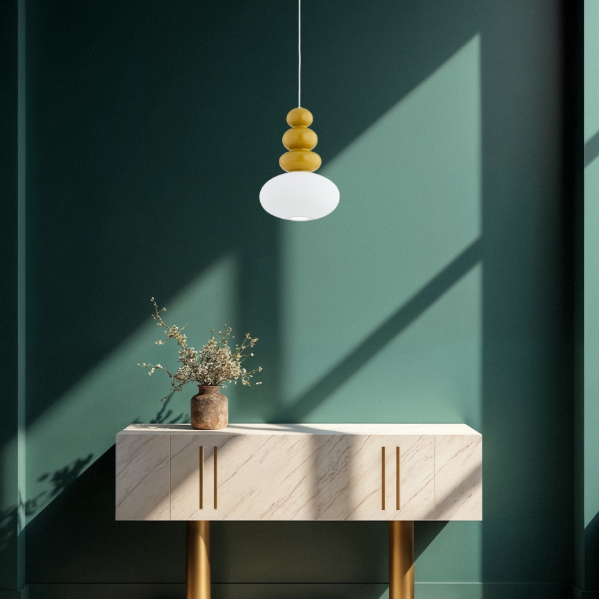 Argon 8821 - Lustr na lanku DIEGO 1xGU10/5W/230V bílá/hnědá