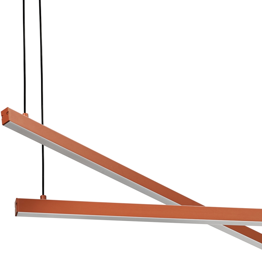 Argon 8837 - LED Lustr na lanku MIAMI LED/74W/230V 3000K hnědá