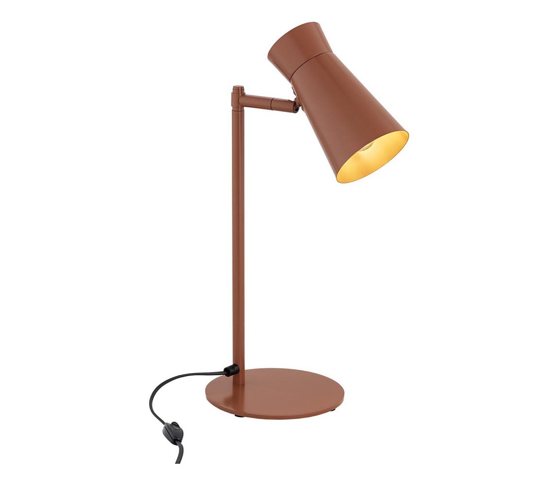 Argon 8873 - Stolní lampa LORD 1xE14/7W/230V terakotová 8873 Červená