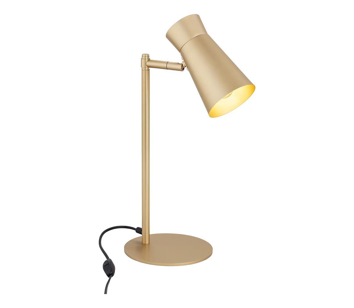 Argon 8874 - Stolní lampa LORD 1xE14/7W/230V zlatá 8874