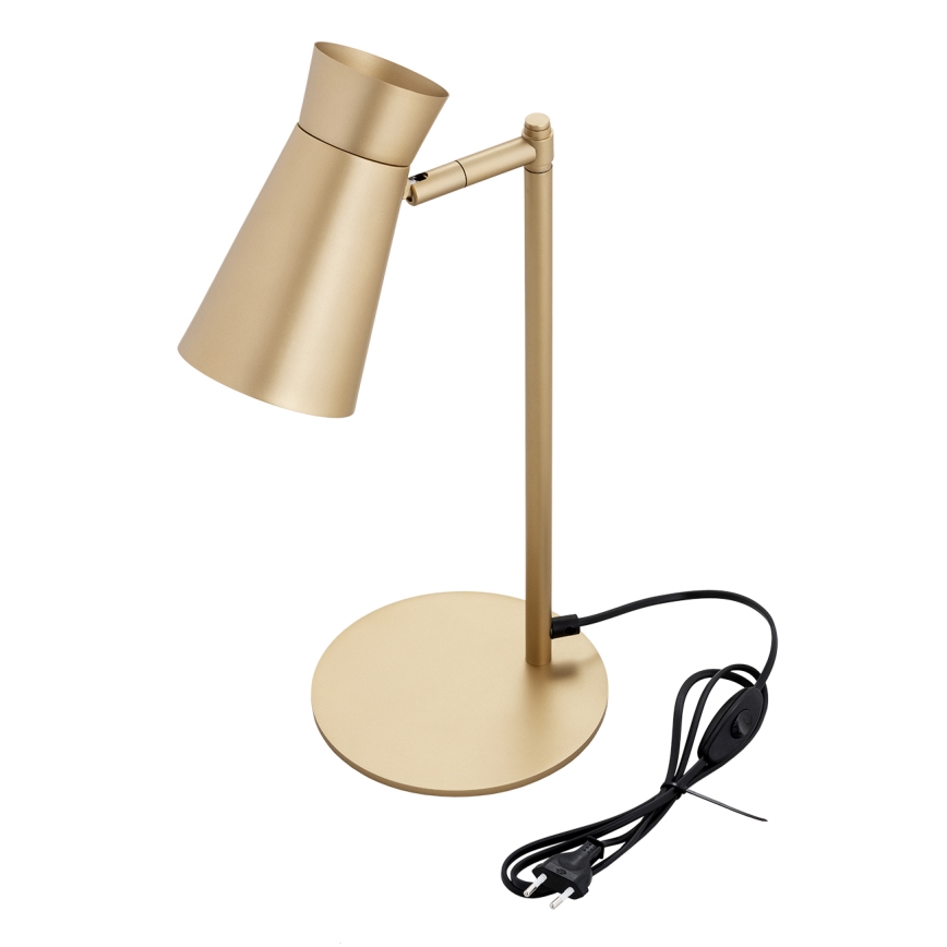 Argon 8874 - Stolní lampa LORD 1xE14/7W/230V zlatá