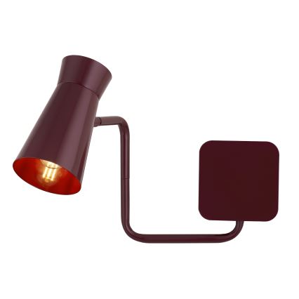 Argon 8881 - Nástěnná lampa LORD 1xE14/7W/230V vínová