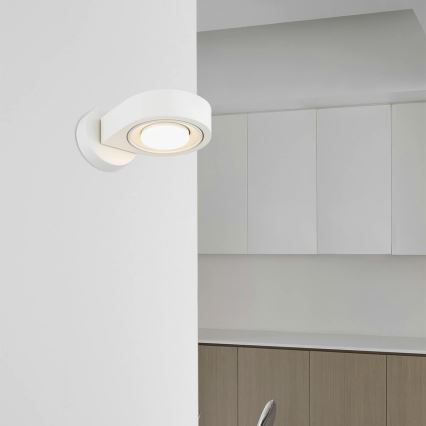 Argon 8897 - Nástěnné svítidlo LOTUS 1xGX53/12W/230V bílá