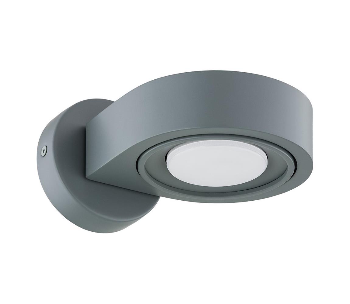 Argon 8898 - Nástěnné svítidlo LOTUS 1xGX53/12W/230V šedá 8898