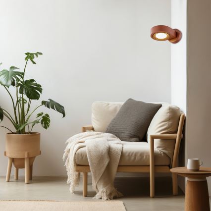 Argon 8902 - Nástěnné svítidlo LOTUS 1xGX53/12W/230V terakotová