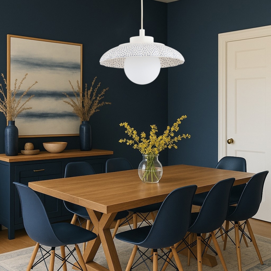 Argon 8947 - Lustr na lanku BOLL 1xG9/6W/230V bílá