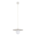 Argon 8949 - Lustr na lanku BOLL 1xG9/6W/230V bílá