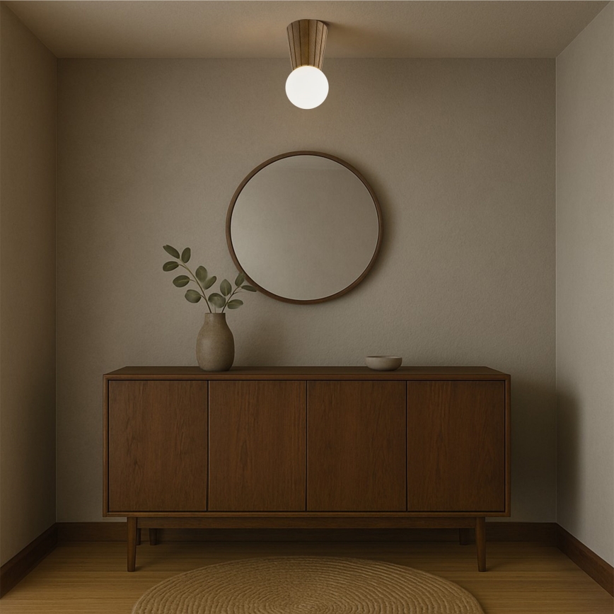 Argon 8974 - Koupeln stropní svítidlo VOLANTE 1xG9/6W/230V IP44 pr. 12 cm hnědá