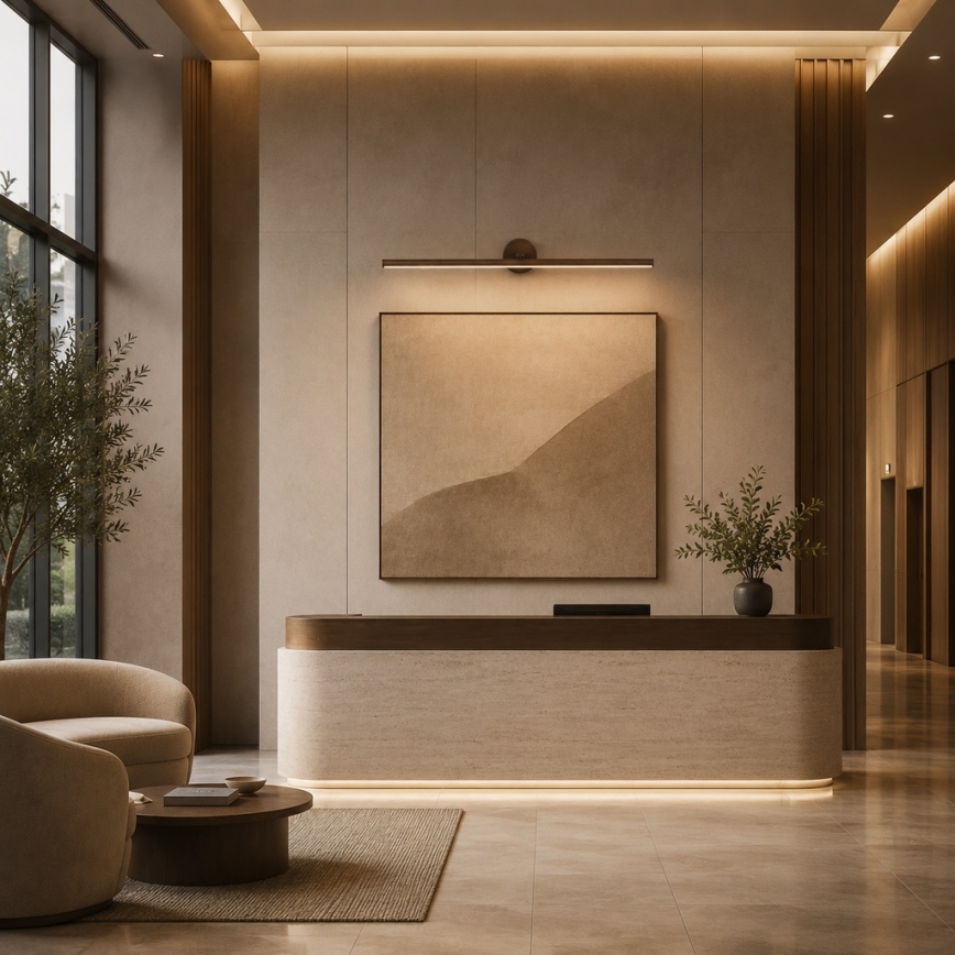 Argon 8997 - LED Obrazové svítidlo MIRI LED/18W/230V 3000K 100 cm hnědá