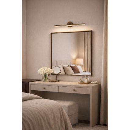 Argon 8997 - LED Obrazové svítidlo MIRI LED/18W/230V 3000K 100 cm hnědá