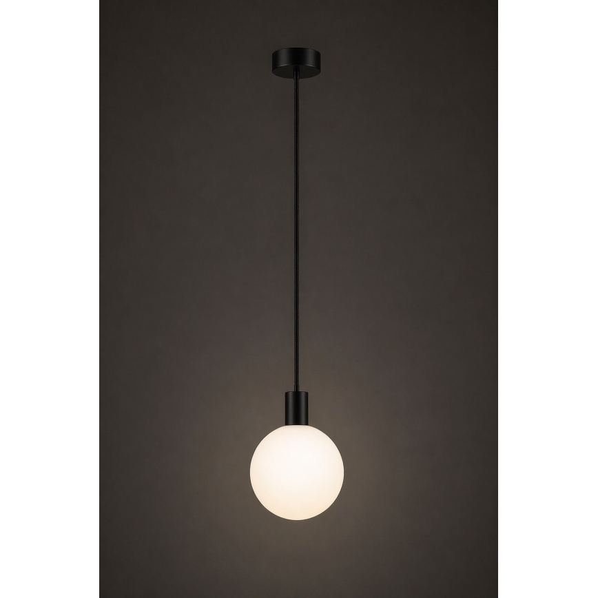 Argon 9005 - Venkovní lustr na lanku ORE 1xG9/6W/230V IP44 černá