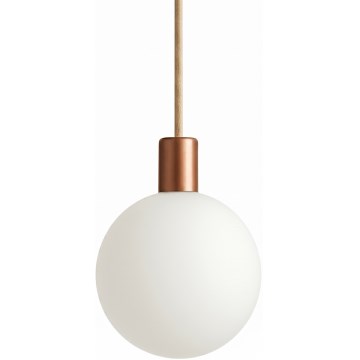 Argon 9006 - Venkovní lustr na lanku ORE 1xG9/6W/230V IP44 měděná