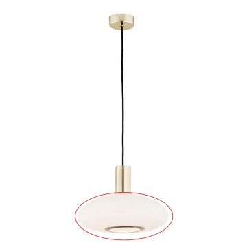 Argon - Náhradní sklo k lustru SAGUNTO E27 pr. 30 cm