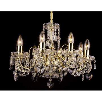 Artcrystal PAB079803008 - Křišťálový lustr 8xE14/40W/230V