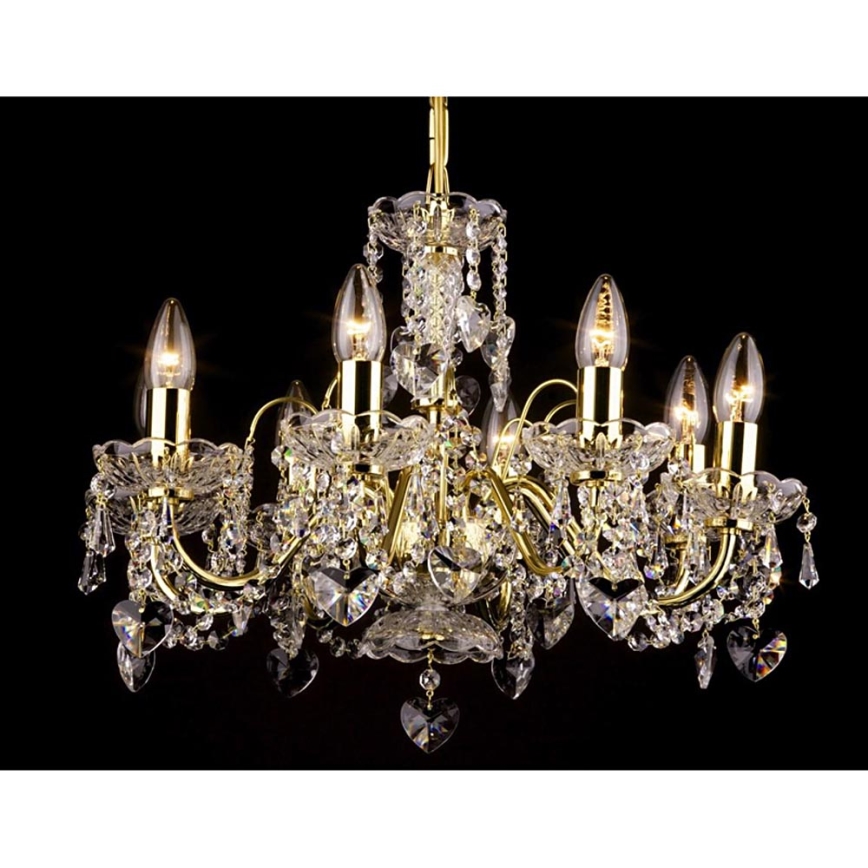 Artcrystal PAB079803008 - Křišťálový lustr 8xE14/40W/230V