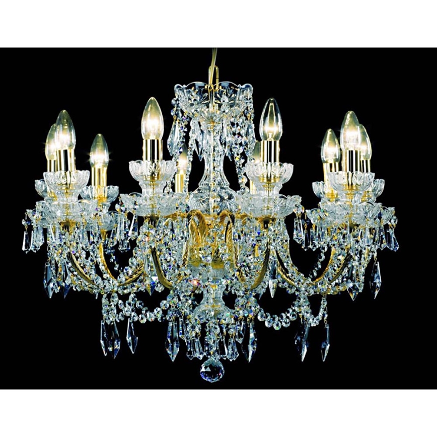 Artcrystal PAB095200010 - Křišťálový lustr 12xE14/40W/230V