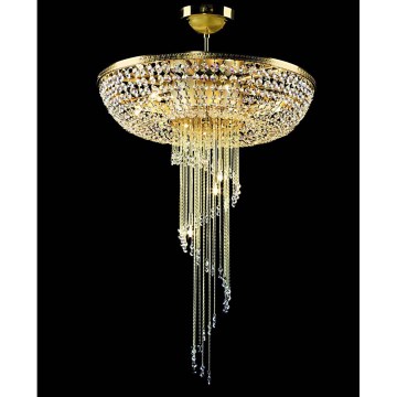 Artcrystal PCB109900009 - Křišťálový lustr 9xG4/20W/230V