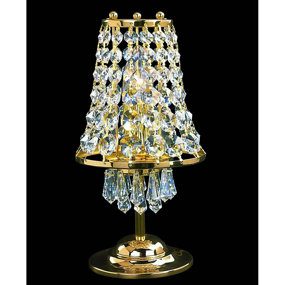 Artcrystal PTB112200001 Křišťálová stolní lampa 1xE14/40W/230V