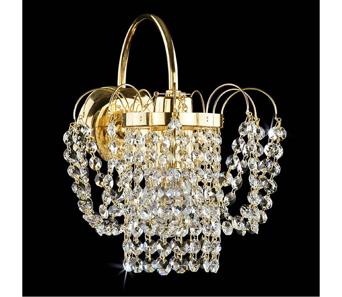 Artcrystal Artcrystal PWA314400001 - Křišťálové nástěnné svítidlo 1xE27/60W/230V AC0132