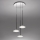 Artemide 0353030A - LED Stmívatelný lustr na lanku ORSA CLUSTER LED/22W/230V 3000K