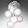 Artemide 0355030A - LED Stmívatelný lustr na lanku ORSA CLUSTER LED/37W/230V 3000K