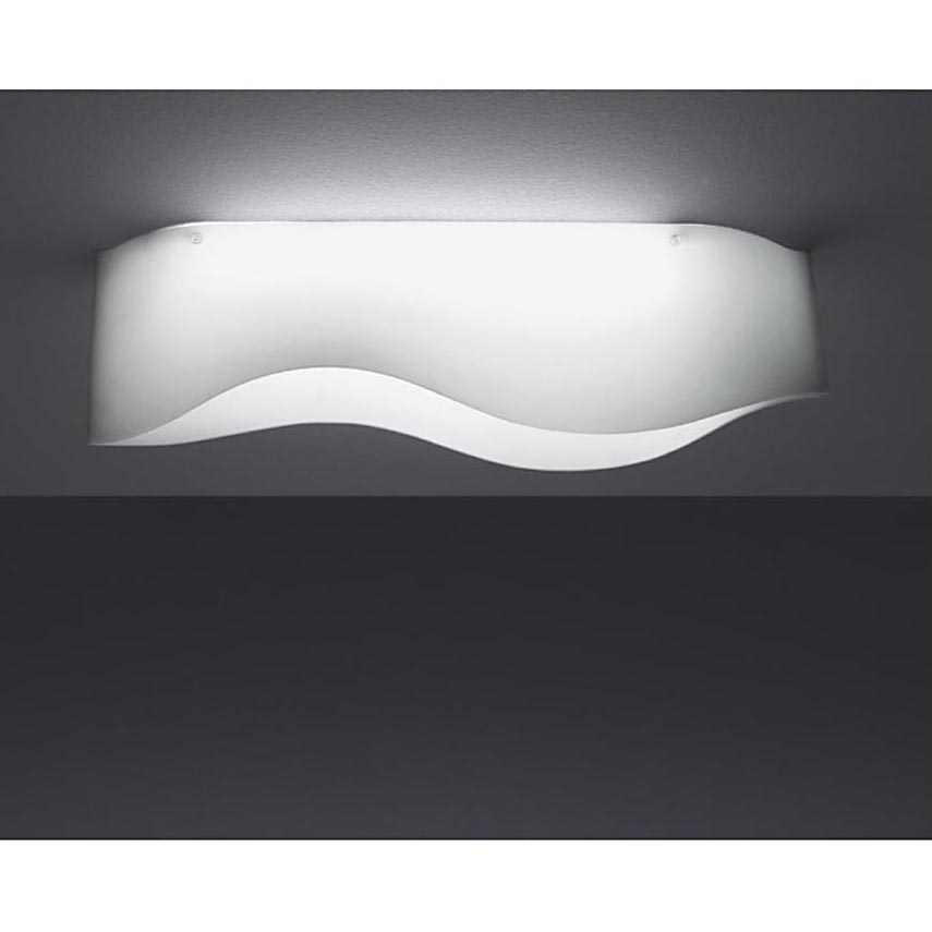 Artemide 1165010A - Svítidlo zářivkové přisazené ZEFFIRO 1x2G 11/80W/230V