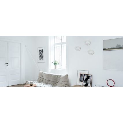Artemide 1248010A - LED Stmívatelné nástěnné svítidlo PIRCE LED/27W/230V 3000K bílá