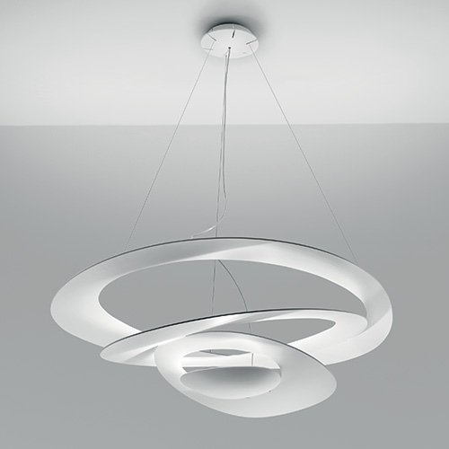 Artemide 1254110A - LED Stmívatelný lustr na lanku PIRCE LED/44W/230V 3000K bílá