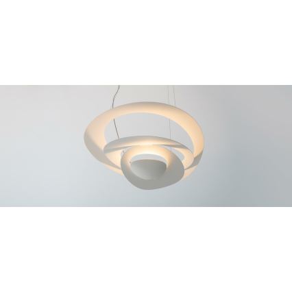 Artemide 1254110A - LED Stmívatelný lustr na lanku PIRCE LED/44W/230V 3000K bílá