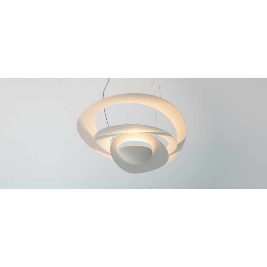 Artemide 1254110A - LED Stmívatelný lustr na lanku PIRCE LED/44W/230V 3000K bílá