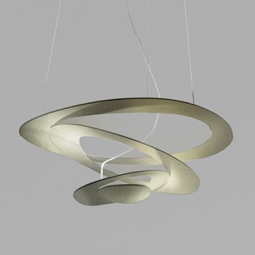 Artemide 1254120A - LED Stmívatelný lustr na lanku PIRCE LED/44W/230V 3000K zlatá