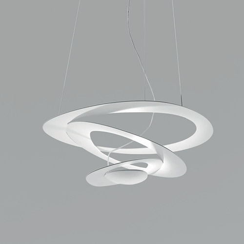 Artemide 1256110A - LED Stmívatelný lustr na lanku PIRCE LED/44W/230V 3000K bílá