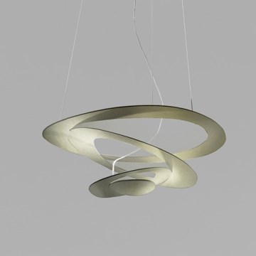 Artemide 1256120A - LED Stmívatelný lustr na lanku PIRCE LED/44W/230V 3000K zlatá