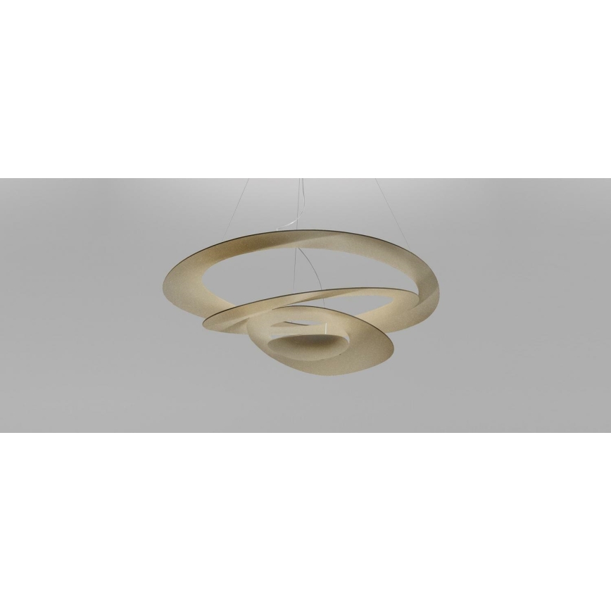 Artemide 1256120A - LED Stmívatelný lustr na lanku PIRCE LED/44W/230V 3000K zlatá
