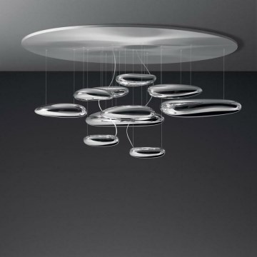 Artemide 1366110A - LED Stmívatelný přisazený lustr MERCURY LED/58W/230V 3000K