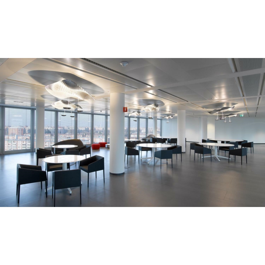 Artemide 1513010A - Lustr na lanku COSMIC ANGEL 2xR7s/11W/230V lesklý chrom