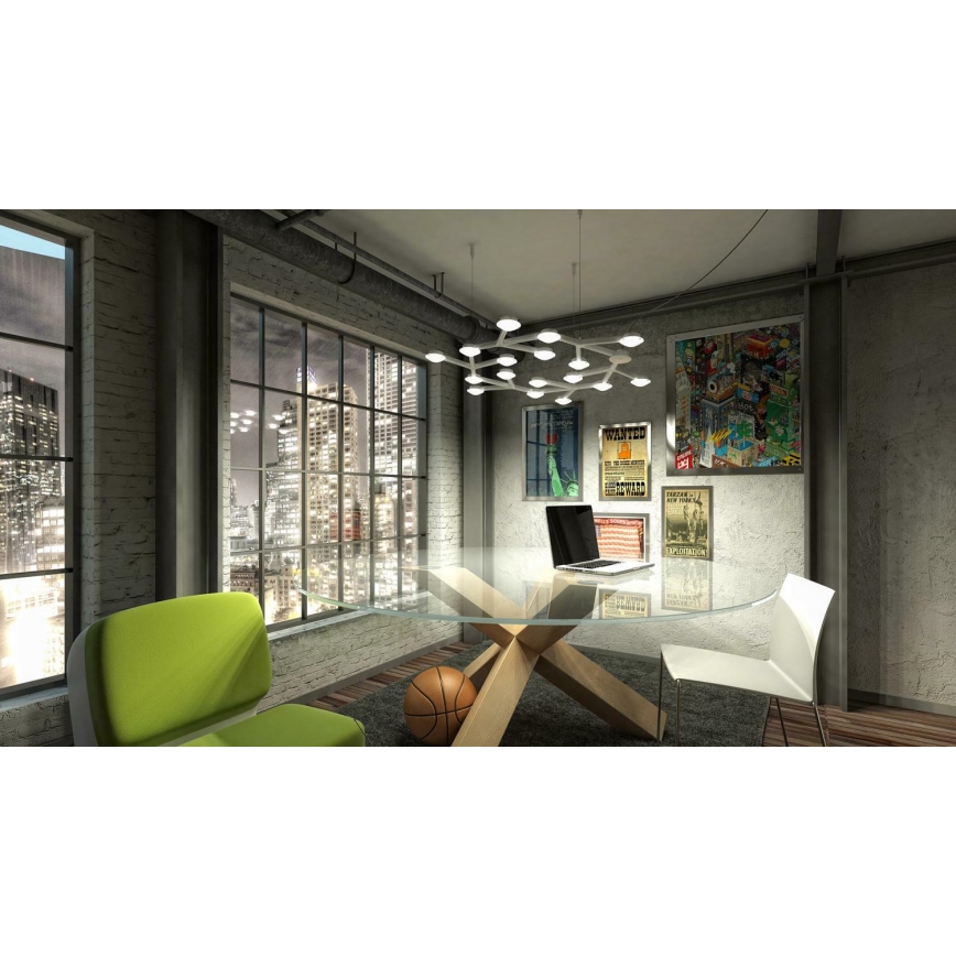 Artemide 1575050APP - LED Stmívatelný lustr na lanku NET LED/43W/230V pr. 65 cm 3000K