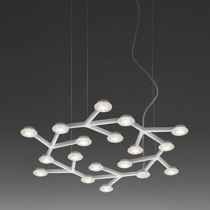 Artemide 1575050APP - LED Stmívatelný lustr na lanku NET LED/43W/230V pr. 65 cm 3000K