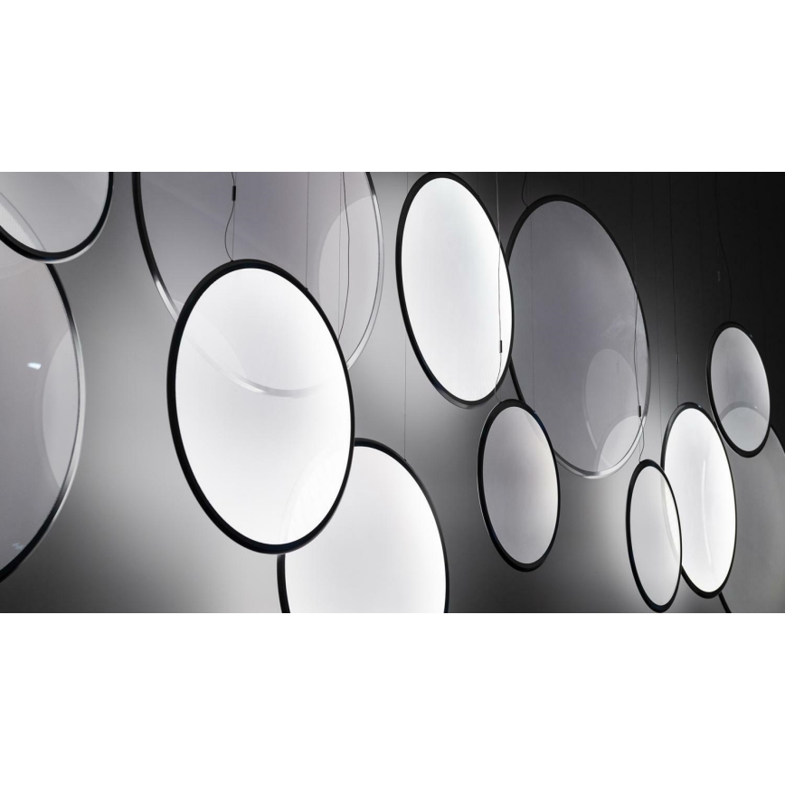 Artemide 1994330APP - LED RGBW Stmívatelný lustr na lanku DISCOVERY LED/79W/230V 2700-6500K černá