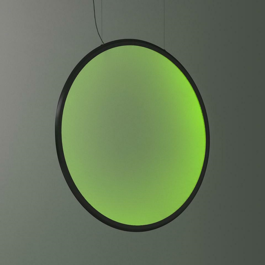 Artemide 1994330APP - LED RGBW Stmívatelný lustr na lanku DISCOVERY LED/79W/230V 2700-6500K černá