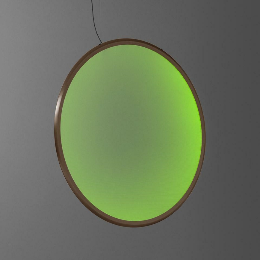 Artemide 1994360APP - LED RGBW Stmívatelný lustr na lanku DISCOVERY LED/79W/230V 2700-6500K bronzová