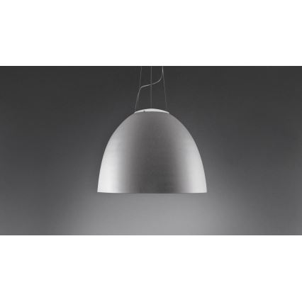 Artemide A242910 - Lustr na lanku NUR 2xR7s/11W/230V šedá