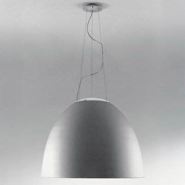 Artemide A243210 - LED Stmívatelný lustr na lanku NUR LED/80W/230V 3000K pr. 90 cm šedá
