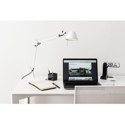 Artemide AR 0011820A - Stolní lampa TOLOMEO MICRO 1xE14/46W/230V bílá